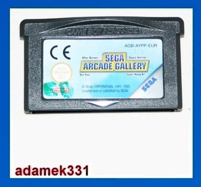 Sega Arcade Gallery gra na Game Boy Advance