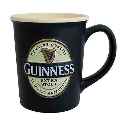 Guinness Large Label Embossed Mug kubek 400ml