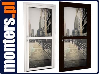 Drzwi aluminiowe 100x210 Aluprof MB59 ciepłe okna