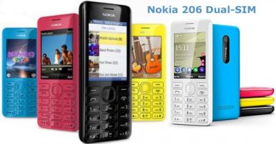 NOWOŚĆ Polskie Telefony Nokia 206 DUALSIM 2 karty!
