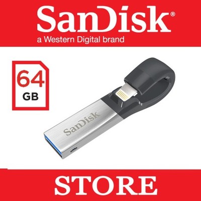 iXpand USB 3.0 FLASH DRIVE 64GB for iPhone