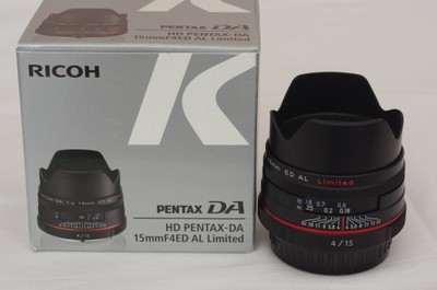 HD Pentax-DA 15mm F4 ED AL Limited - idealny
