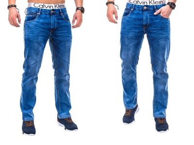 Nowe klasyczne męskie jeansy OMBRE P341 jeans 38