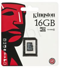 KINGSTON SECURE DIGITAL MICRO SDC4/16GBSP