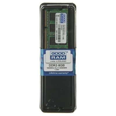 Goodram GR1600S3V64L11/8G DDR3 SO-DIMM 8GB 1600MHz