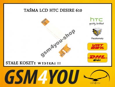 NOWA TAŚMA LCD HTC DESIRE 610