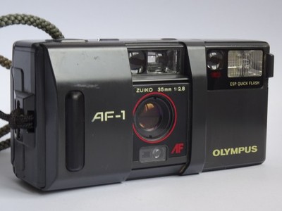 Aparat Olympus AF-1  35mm 2.8 jak mju