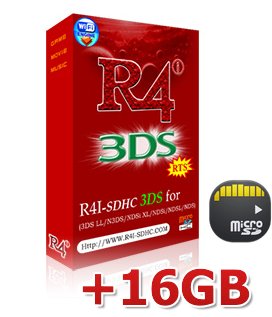 Nagrywarka Gier .NDS R4i SDHC 3DS RTS + Karta 16GB