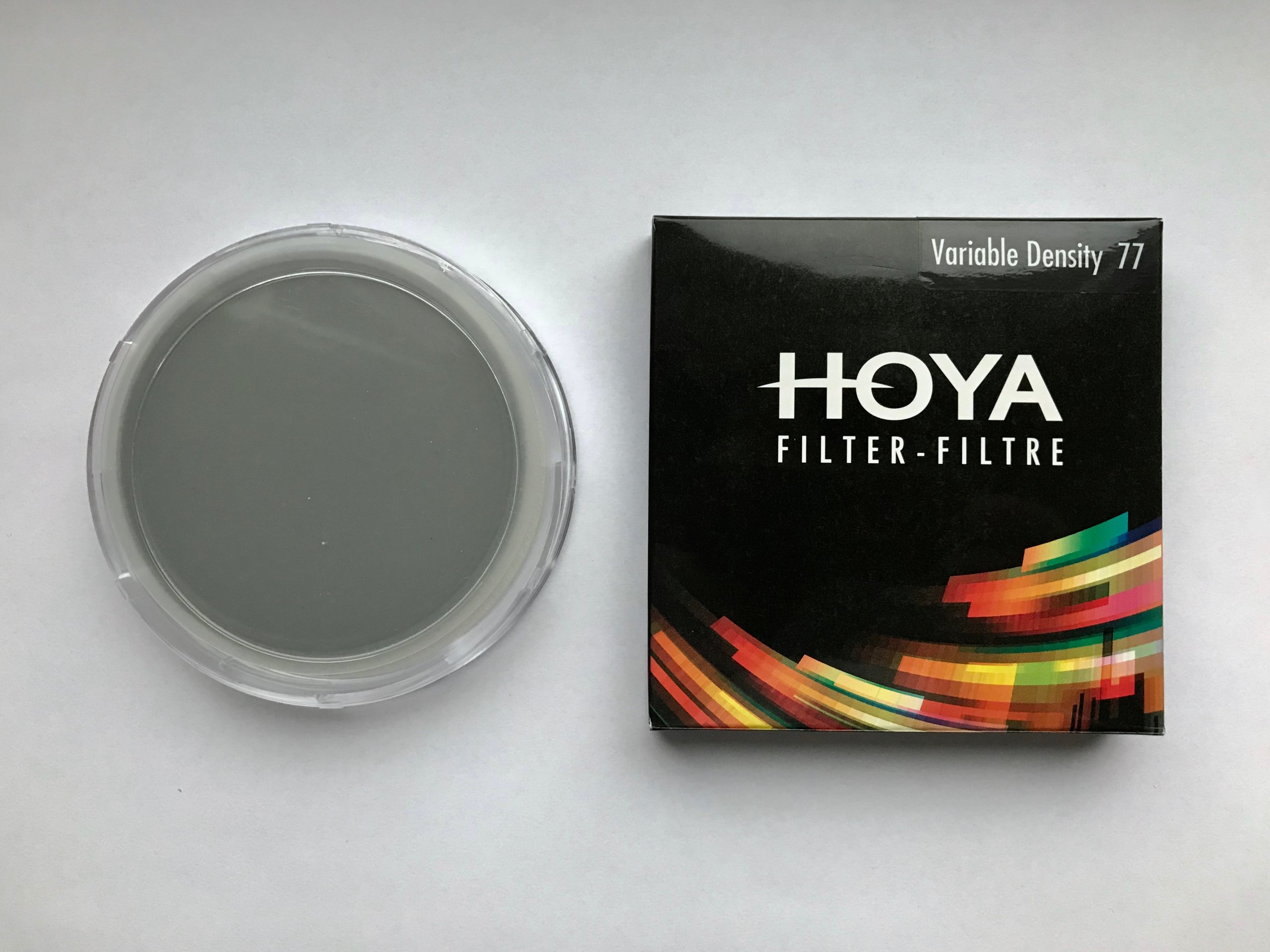 Filtr szary Hoya Variable Density 3-400 - 77 mm