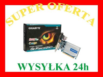 GIGABYTE GeForce 210 1024MB DDR3/64bit DVI/HDMI Si
