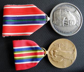 2 medale wojskowe USA