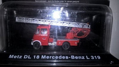 Mercedes L319 Metz DL19 skala 1:72