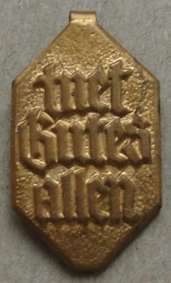 III Rzesza - odznaka Caritasu 1934-35