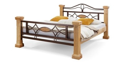Łóżko do sypialni Room  180x200 lite drewno stelaż