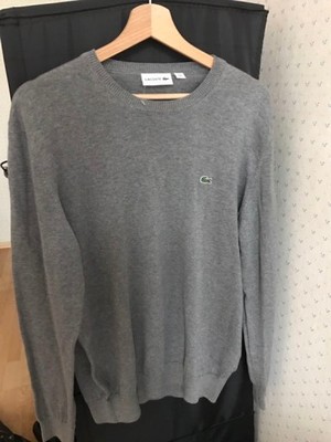 Nowy, oryginalny, szary sweter Lacoste rozmiar L 5