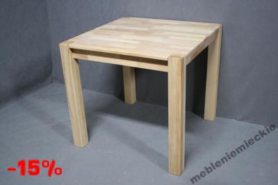 Stół Nowy Bukowy Drewniany 80x80 cm Inne Rozmiary