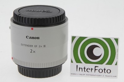 InterFoto: Canon Extender 2x III -idealny Gwarancj