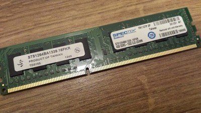 Pamięć SPECTEK DDR3 4GB 4096MB PC3-10600 1333MHz