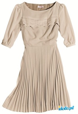 sukienka orsay 36 s plisowana rozkloszowana święta - 6644233389 - oficjalne  archiwum Allegro