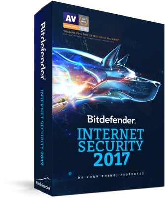 BitDefender Internet Security 2017 5PC / 1Rok Kont