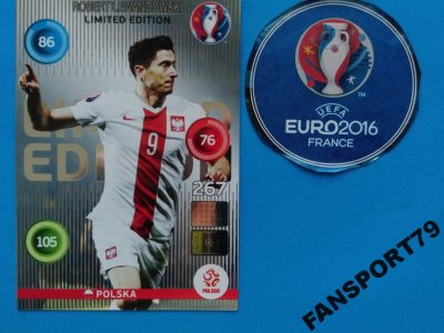 Karta Euro 2016 Limited Classic Robert Lewandowski 6230556616 Oficjalne Archiwum Allegro
