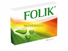 FOLIK 0,4MG 30 tabletek
