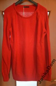 MARC JACOBS red knit sweater jumper oversize it MJ