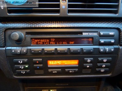 Radio BMW E46 PROFESSIONAL CD Becker CD-54 65126 - 6656487865 - oficjalne  archiwum Allegro