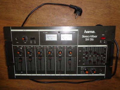 mixer stereo Hama sm 516 - 6745936309 - oficjalne archiwum Allegro