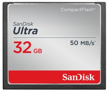 SANDISK ULTRA COMPACTFLASH 32GB 50MB/s