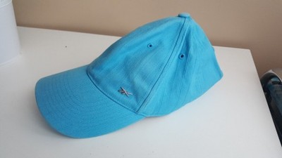 Turkusowa czapka z daszkiem reebok junior L56