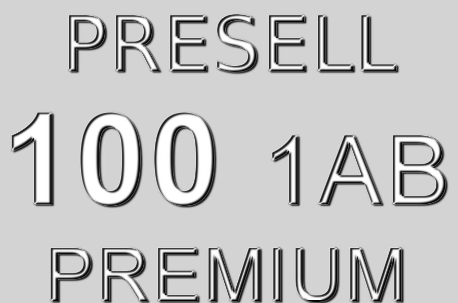 PROMOCJA - Pozycjonowanie 100 Presell - pakiet 1AB