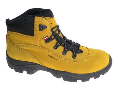 WOJAS buty trekking 9378-27 żółte skóra 44 - 4953770743 - oficjalne  archiwum Allegro