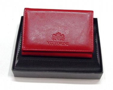 Skórzany damski portfel VITTORINI - 6482139820 - oficjalne archiwum Allegro