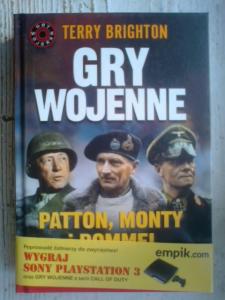 Gry wojenne Patton Monty i Rommel T. Brighton NOWA