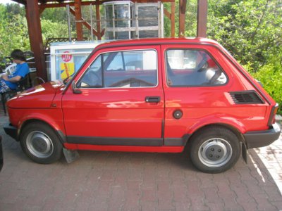 Fiat 126p Maluch Czerwony 1994r. 30.000km - 6691288977 - oficjalne archiwum  Allegro