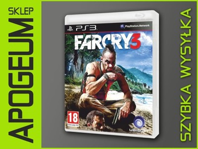 FAR CRY 3 / KOMPLET / 24H / PS3 / APOGEUM