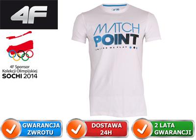Koszulka męska t-shirt  4F L14TSM006_XXL