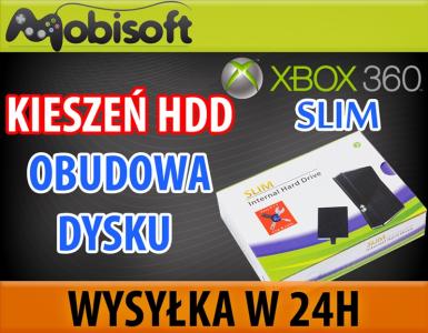 Obudowa dysku Xbox 360 SLIM HDD case dysk x360 HIT