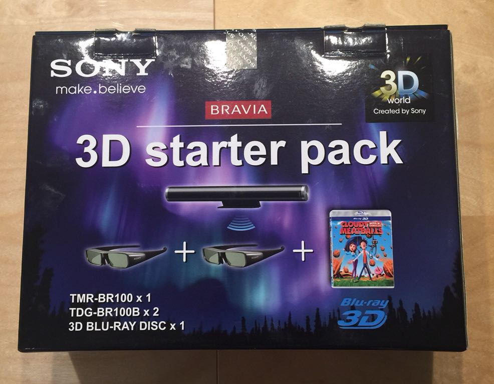 Okulary 3D Sony Bravia starter pack - 7075706994 - oficjalne archiwum  Allegro