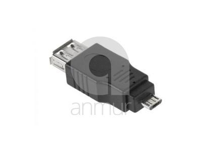 Przejściówka adapter USB 2.0 - wtyk micro USB