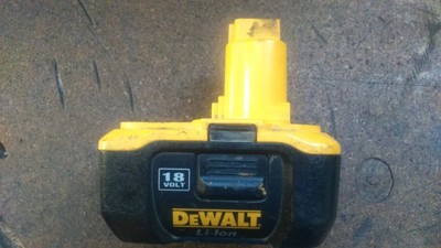 bateria DeWalt DE9180 18V Li-ion, - 6671884114 - oficjalne archiwum Allegro