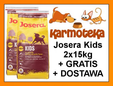 JOSERA KIDS 2x15kg + EXTRA GRATISY