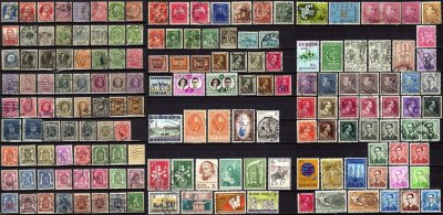 BELGIA - znaczki od 1869 roku