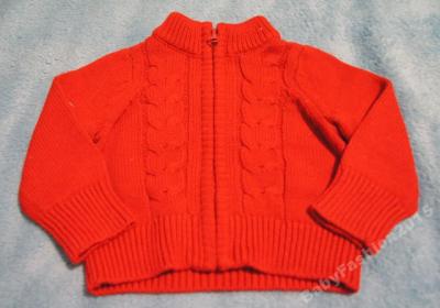 CHEROKEE Sweterek czerwony 0-3 m 56 cm (98)