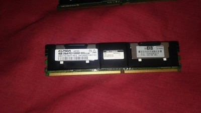 Pamięc DDR2 4GB  PC2-5300 ELPIDA  SERWER