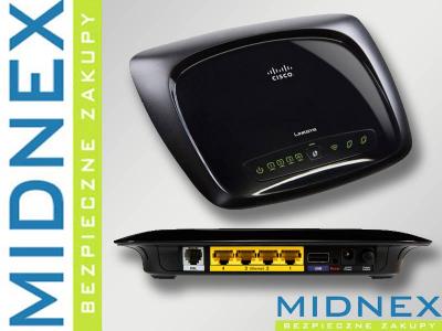 LINKSYS WAG320N ADSL Neostrada Router Wifi Gigabit - 2540804743 - oficjalne  archiwum Allegro