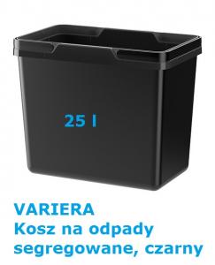 IKEA VARIERA KOSZ NA ODPADY SEGREGOWANE 25 L - 5318122601 - oficjalne  archiwum Allegro