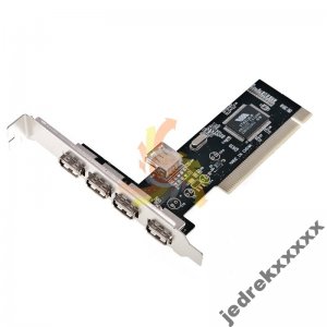 K61 KONTROLER PCI NA 4+1 PORTY USB