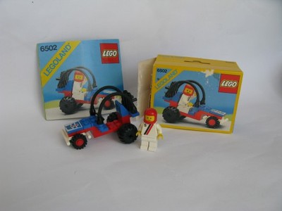 LEGO Town 6502 Turbo Racer + Instr, pud UNIKAT